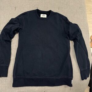 Navy reigning champ crew neck